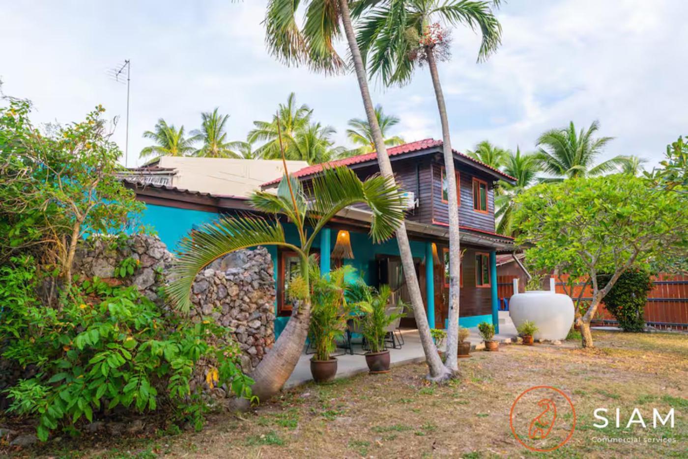 The Wooden Beach House 3Br - Sunset Beach Garden Taling Ngam  Экстерьер фото